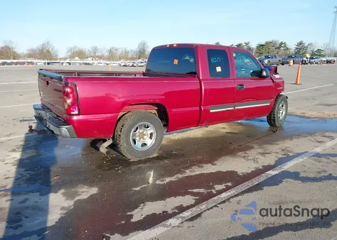 2004 Chevrolet Silverado 1500 Ls из США, поврежденный, VIN 2GCEC19V241208764